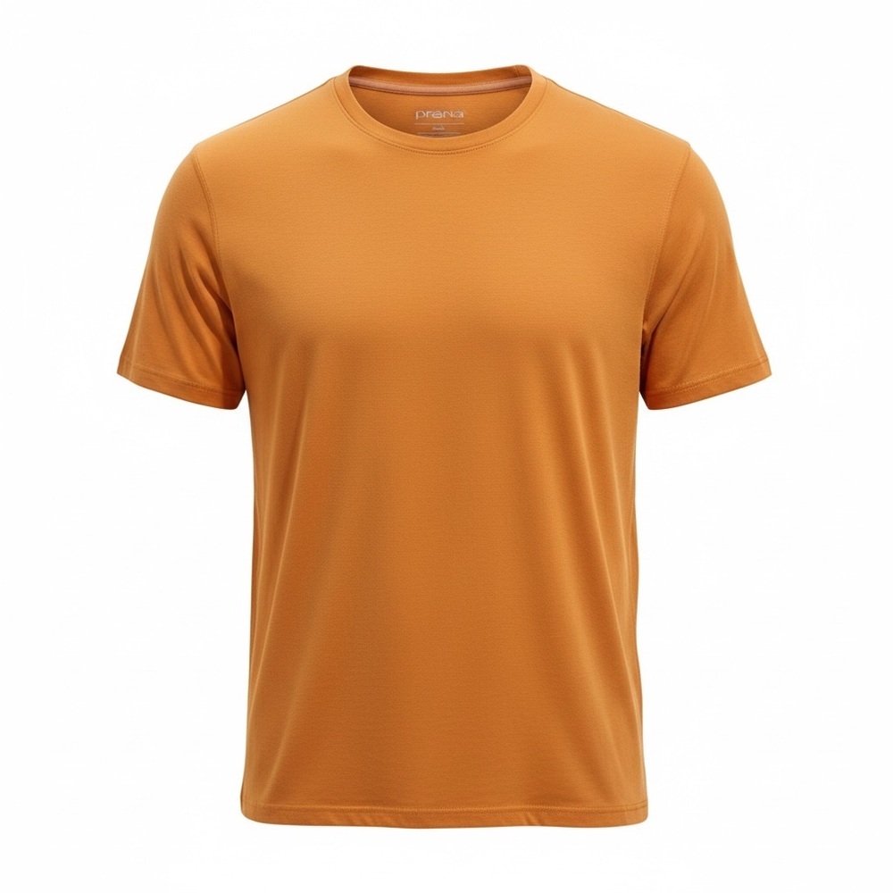 Prana Men's Short Sleeve Crew Xxl Tee - Burnt Orange